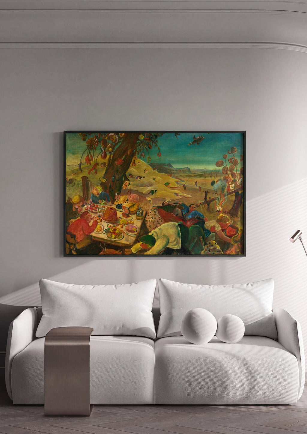 Quadro Decorativo A Terra da Abundância - Oskar Laske | quadro emoldurado na parede