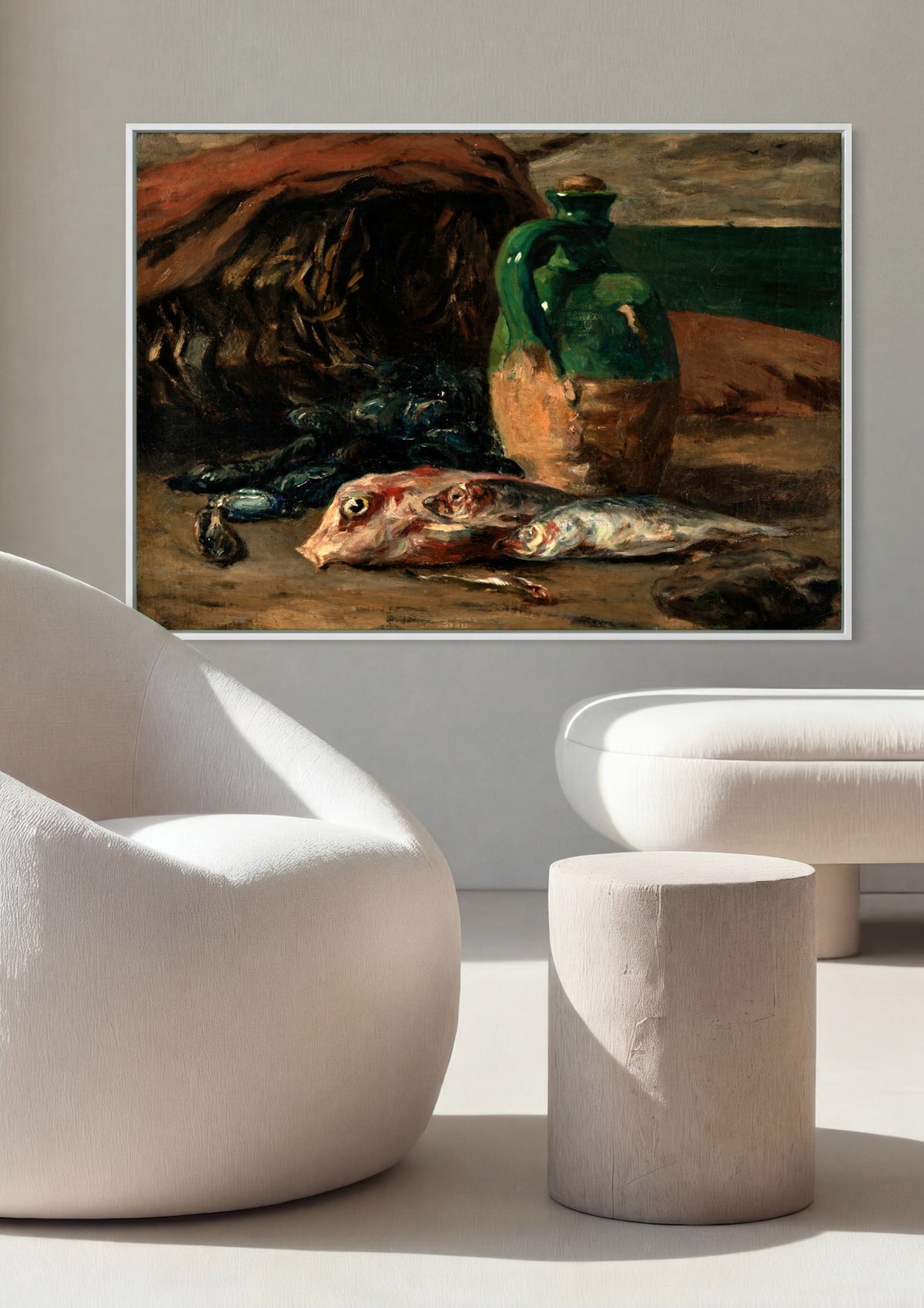 Quadro Decorativo Natureza-Morta Marinha - Paul Gauguin | quadro emoldurado na parede