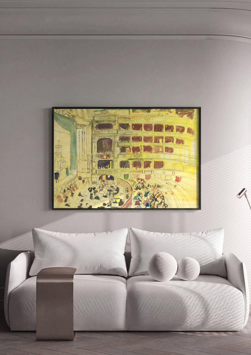 Quadro Decorativo Concerto em Viena - Oskar Laske | quadro emoldurado na parede