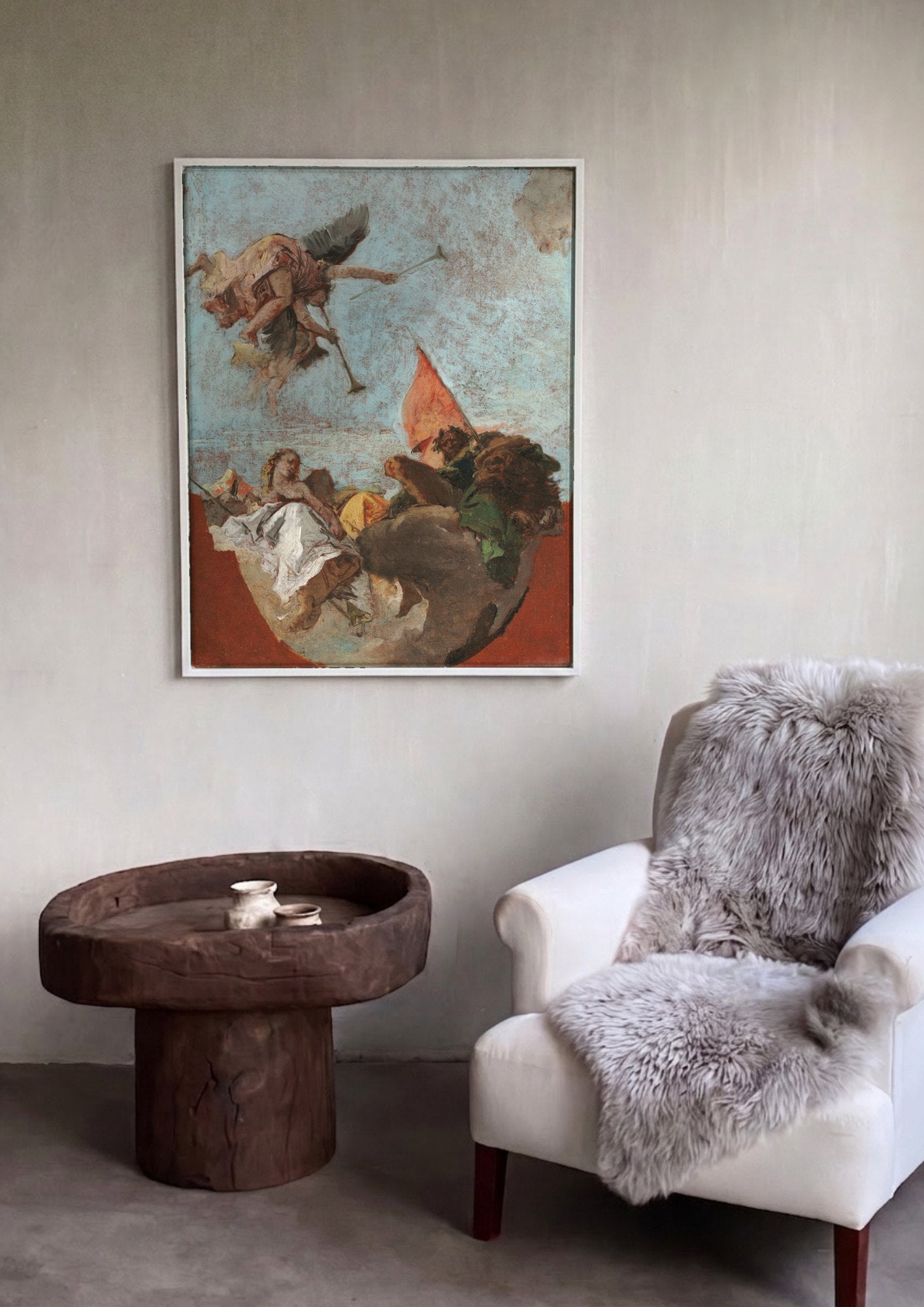 Quadro Decorativo Apolo e as Musas (ou Parnaso) - Tiepolo | quadro emoldurado na parede