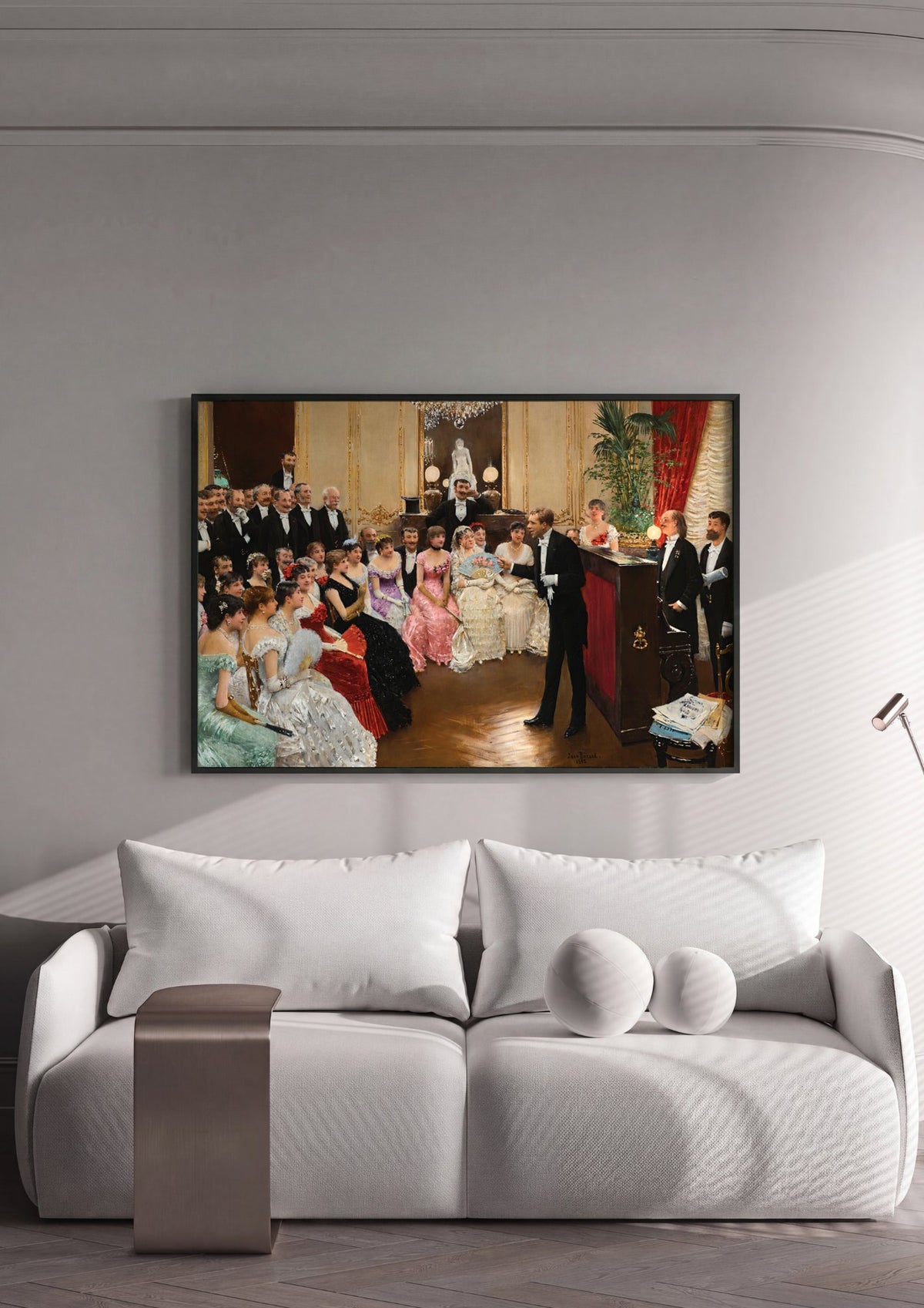 Quadro Decorativo: Uma Noite na Ópera - Jean Béraud | quadro emoldurado na parede