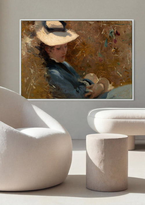 Quadro Decorativo 'Repouso' - John Singer Sargent | quadro emoldurado na parede