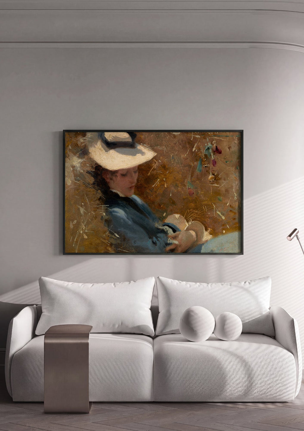 Quadro Decorativo 'Repouso' - John Singer Sargent | quadro emoldurado na parede