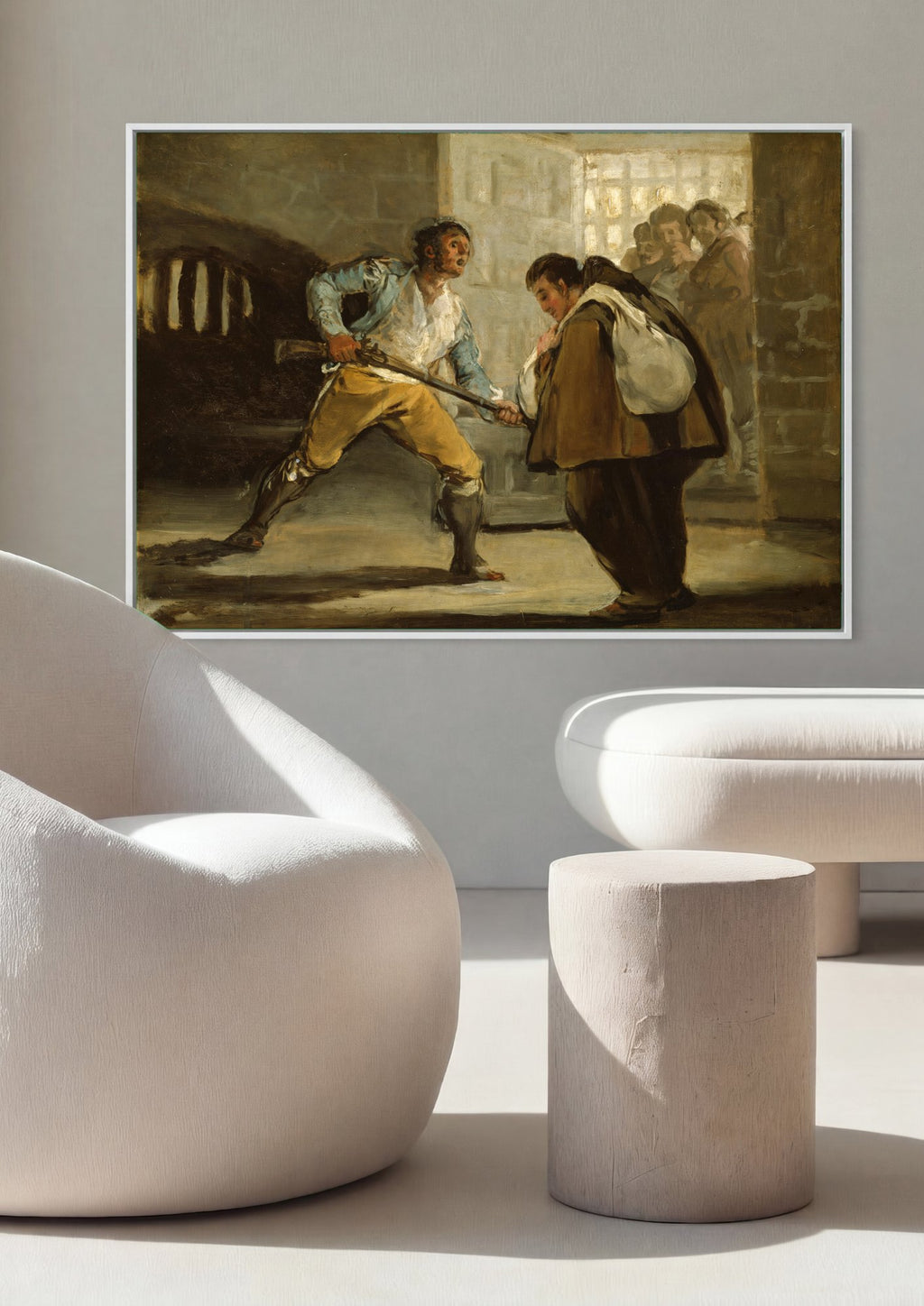 Quadro Decorativo 'Prisão' - Goya | quadro emoldurado na parede