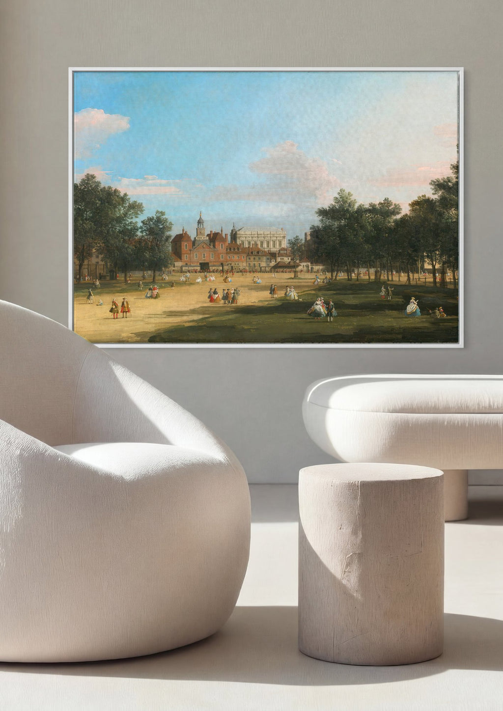 Quadro Decorativo St. James's Park - Canaletto em ambiente decorado
