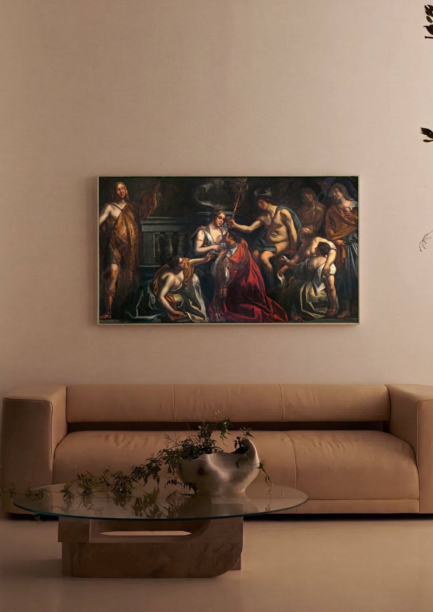 Quadro Decorativo A Oferenda a Ceres - Jacob Jordaens | quadro emoldurado na parede