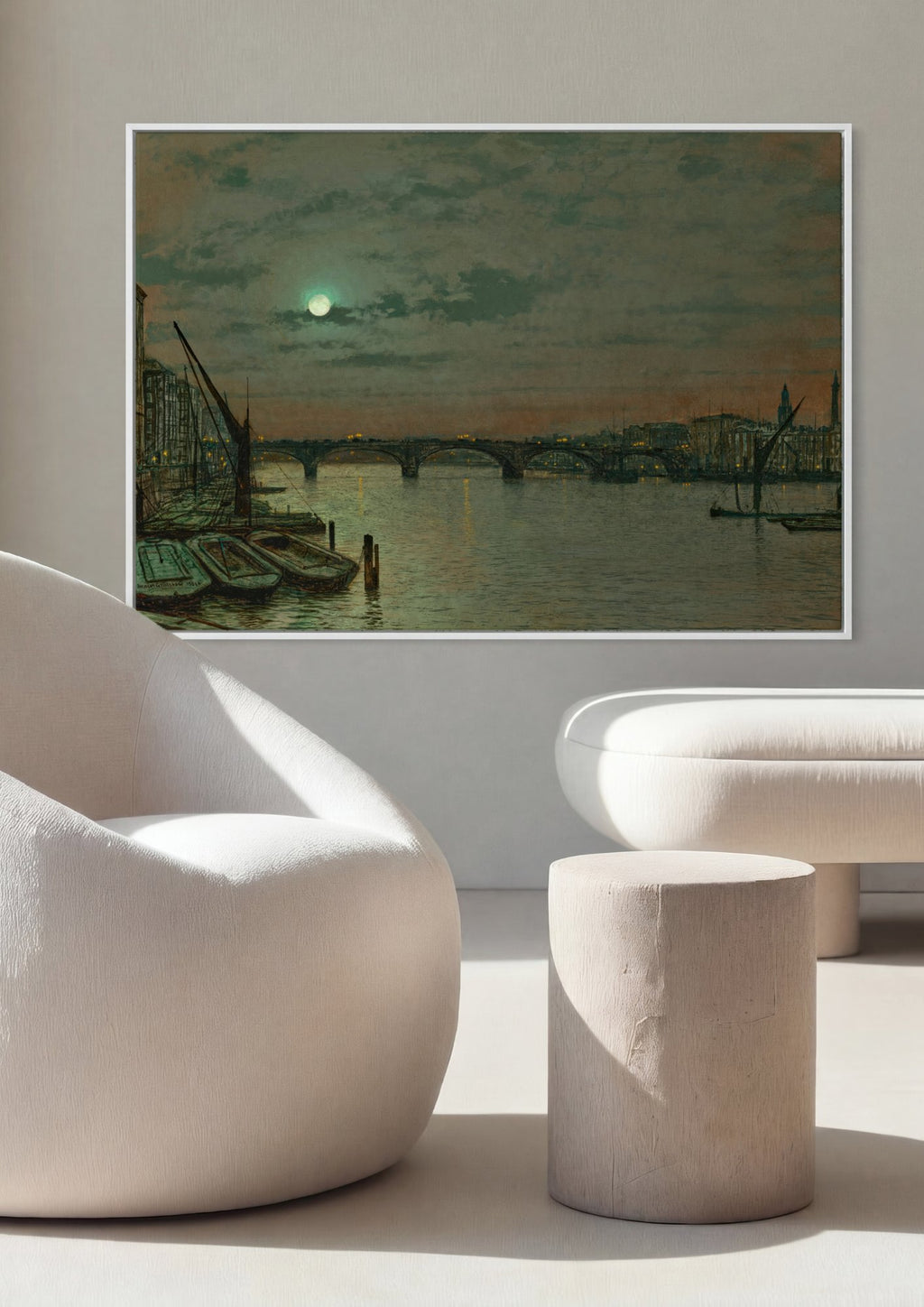 Quadro Decorativo 'Blackman Street, London' - Grimshaw em ambiente decorado