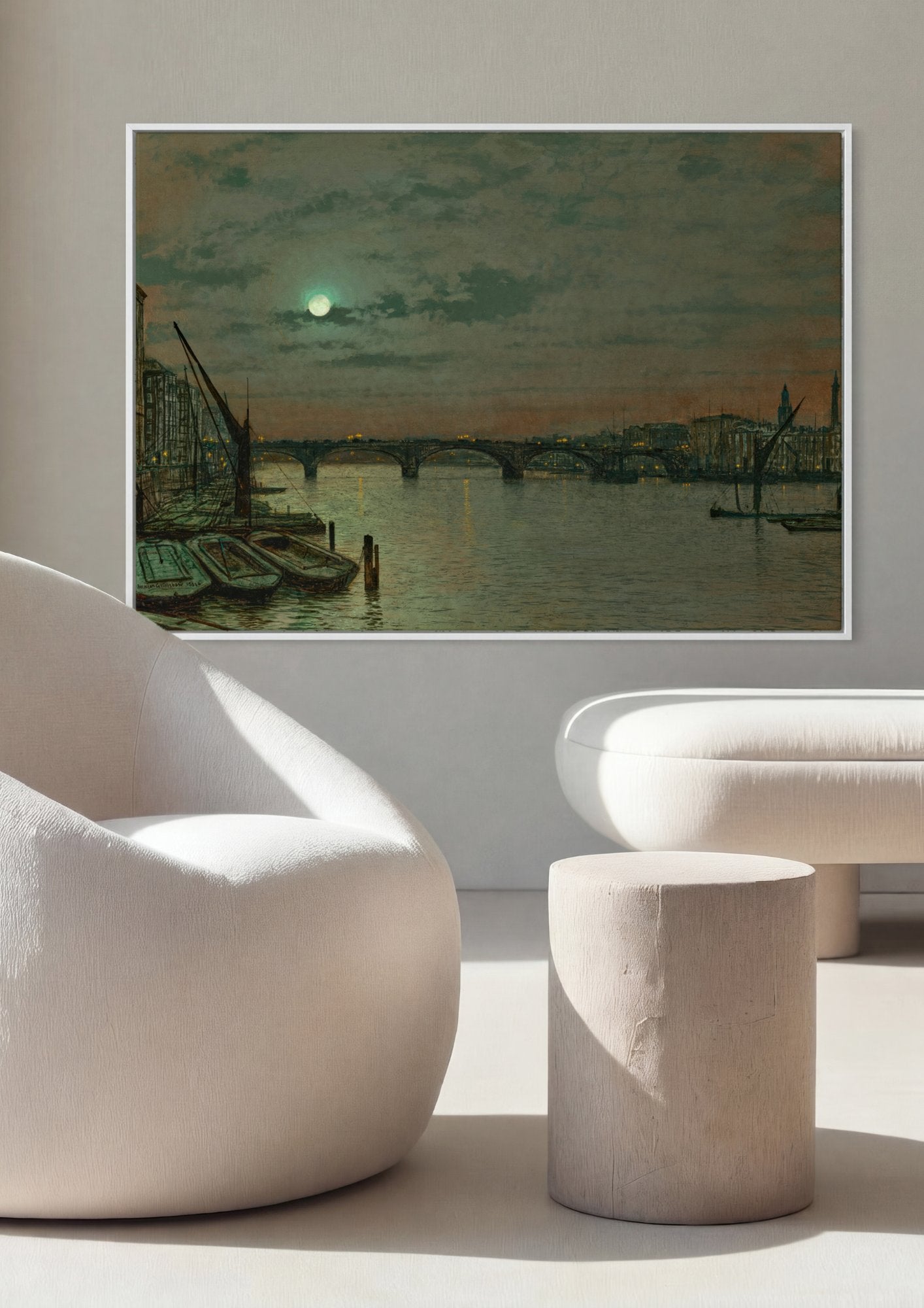Quadro Decorativo 'Blackman Street, London' - Grimshaw em ambiente decorado