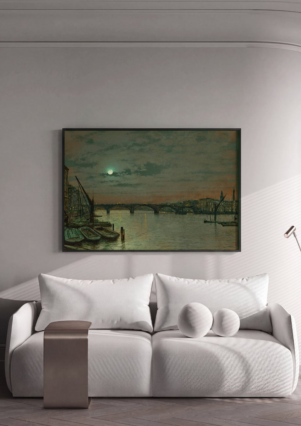 Quadro Decorativo 'Blackman Street, London' - Grimshaw em ambiente decorado