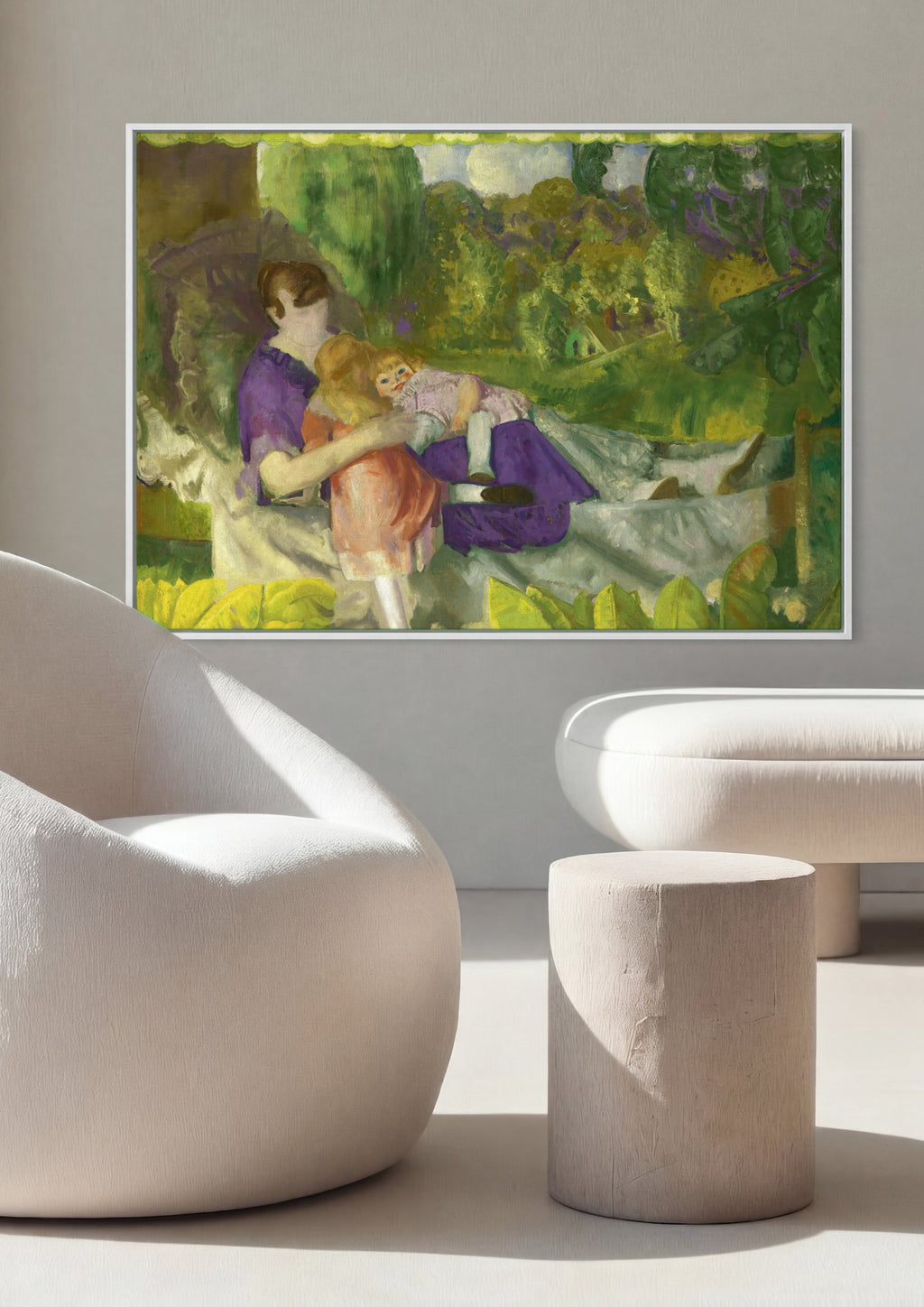 Quadro Decorativo Cenas de Verão - George Bellows | quadro emoldurado na parede
