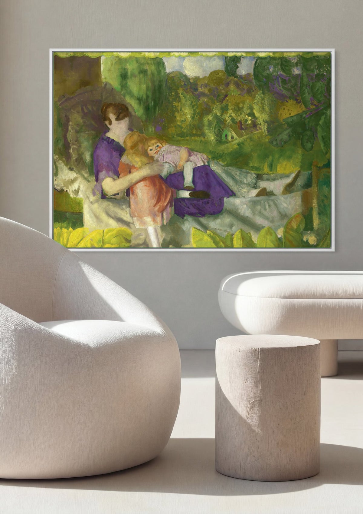 Quadro Decorativo Cenas de Verão - George Bellows | quadro emoldurado na parede