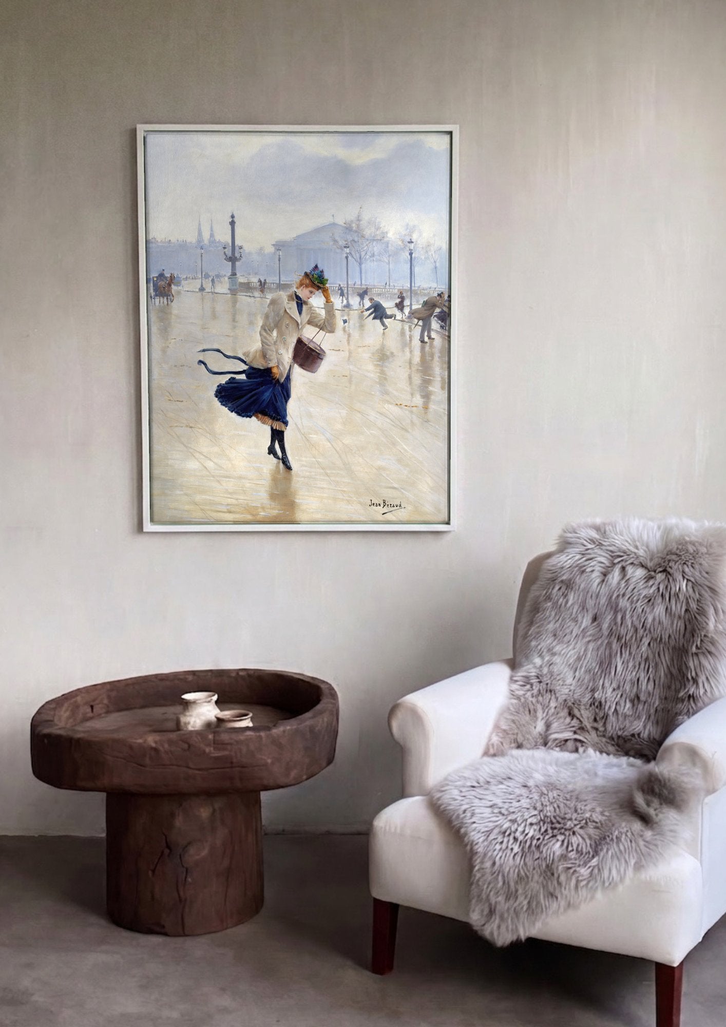 Quadro Decorativo A Parisienne - Jean Béraud em ambiente decorado