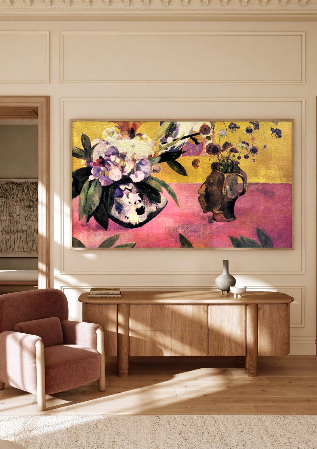 Quadro Decorativo Natureza-Morta - Paul Gauguin em ambiente decorado