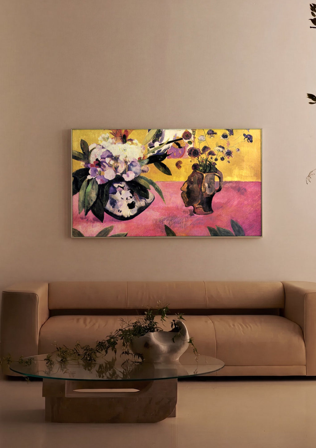 Quadro Decorativo Natureza-Morta - Paul Gauguin em ambiente decorado