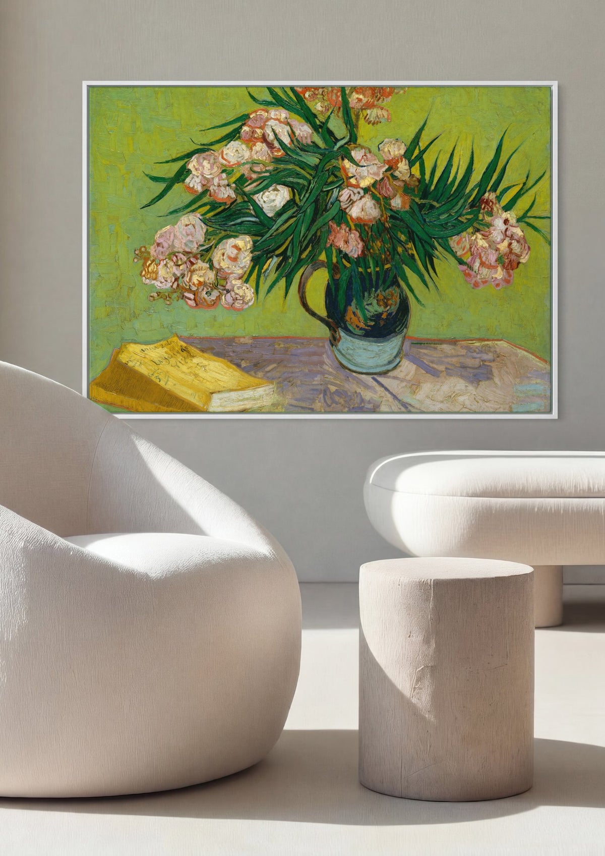 Quadro Decorativo 'Oleandros' - Van Gogh | quadro emoldurado na parede