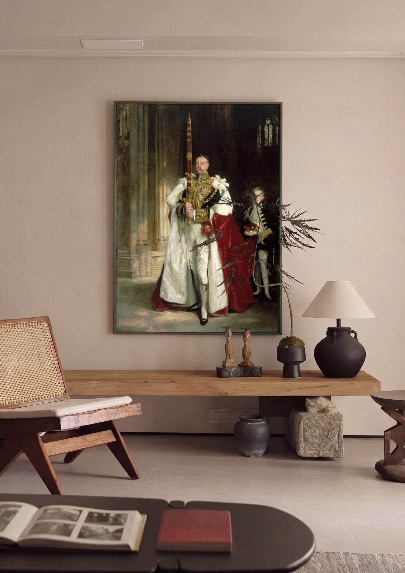 Quadro Decorativo Duque de Marlborough - John Singer Sargent em ambiente decorado