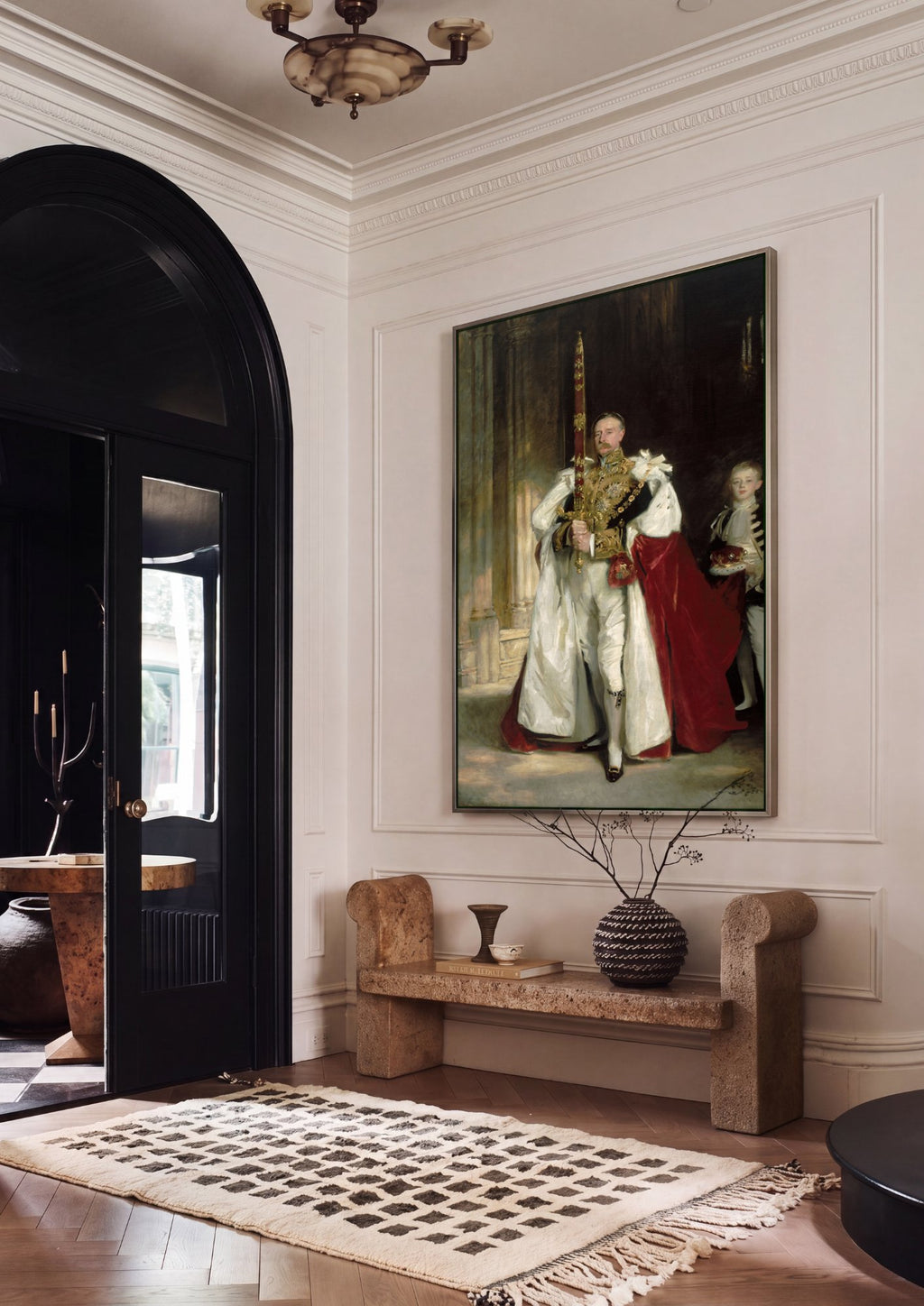 Quadro Decorativo Duque de Marlborough - John Singer Sargent em ambiente decorado