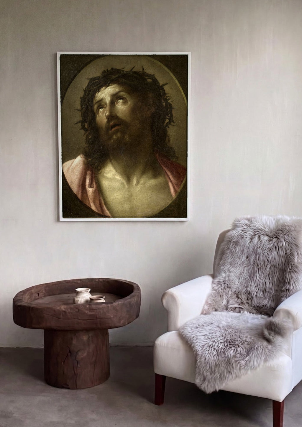 Quadro Decorativo Ecce Homo - Guido Reni | quadro emoldurado na parede