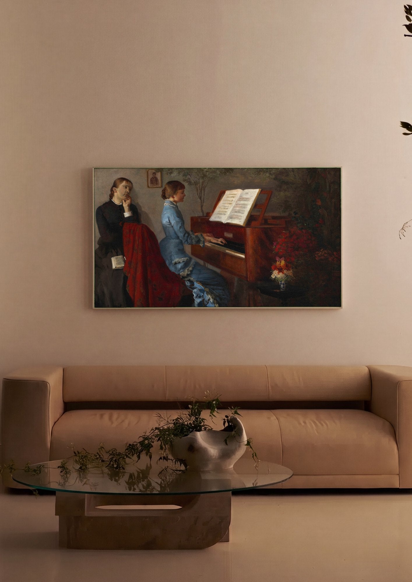 Quadro Decorativo A Melodia Silenciosa - Jacek Malczewski | quadro emoldurado na parede