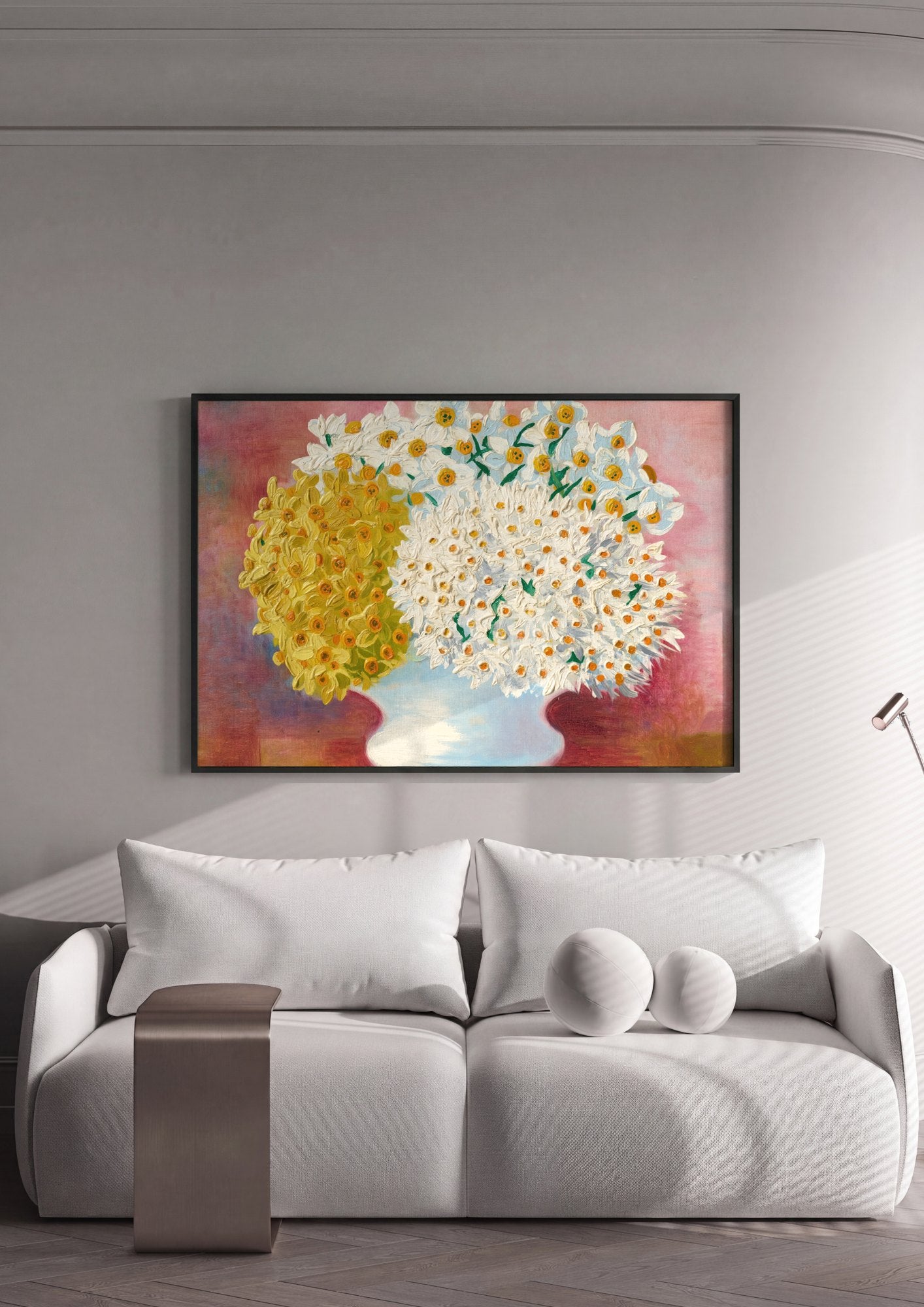 Quadro Decorativo 'Vaso de Flores' - Moïse Kisling | quadro emoldurado na parede