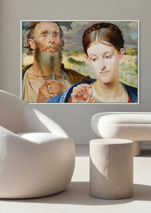 Quadro Decorativo 'A Formiga' de Jacek Malczewski | quadro emoldurado na parede