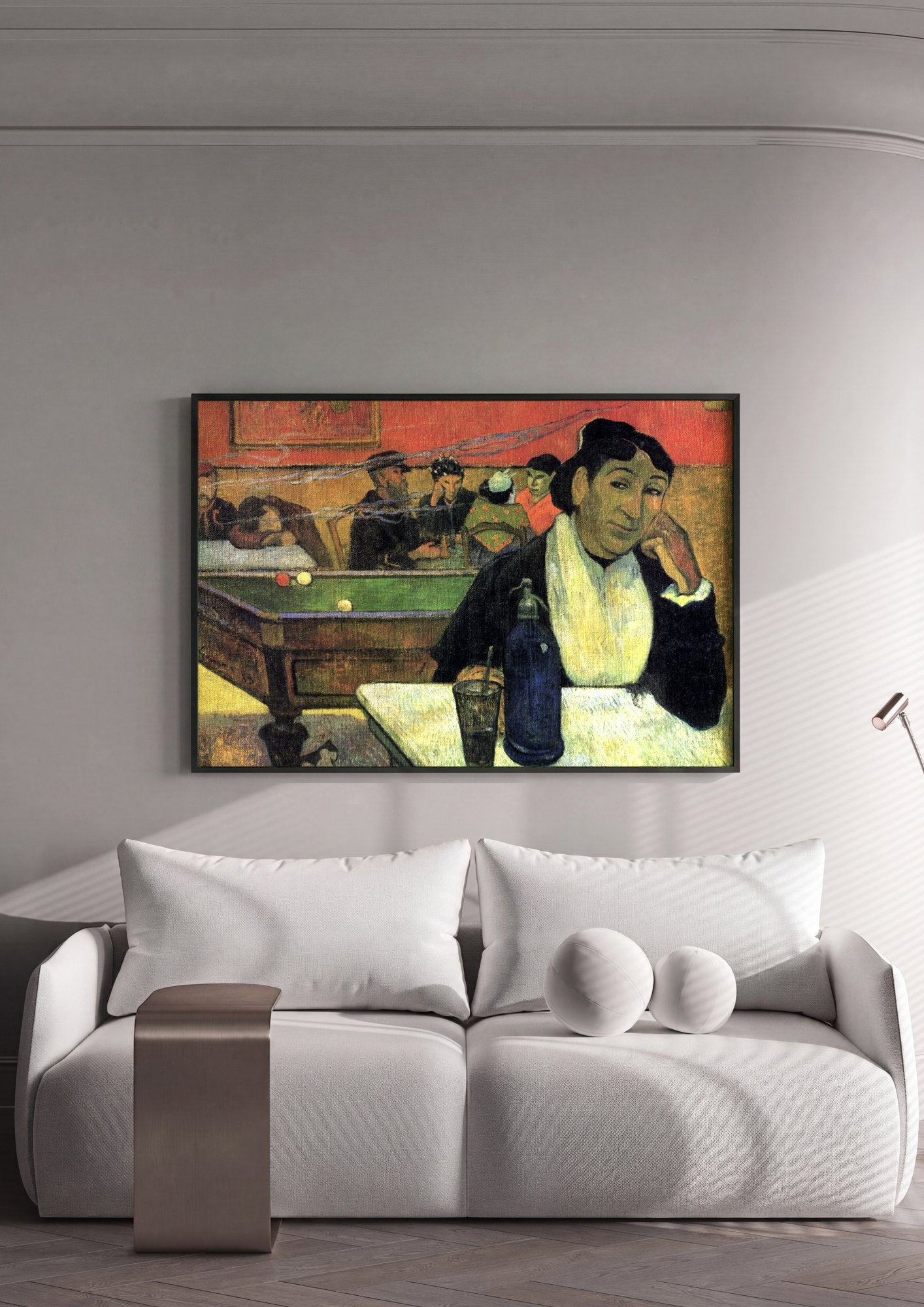 Quadro Decorativo Café à Noite - Gauguin | quadro emoldurado na parede