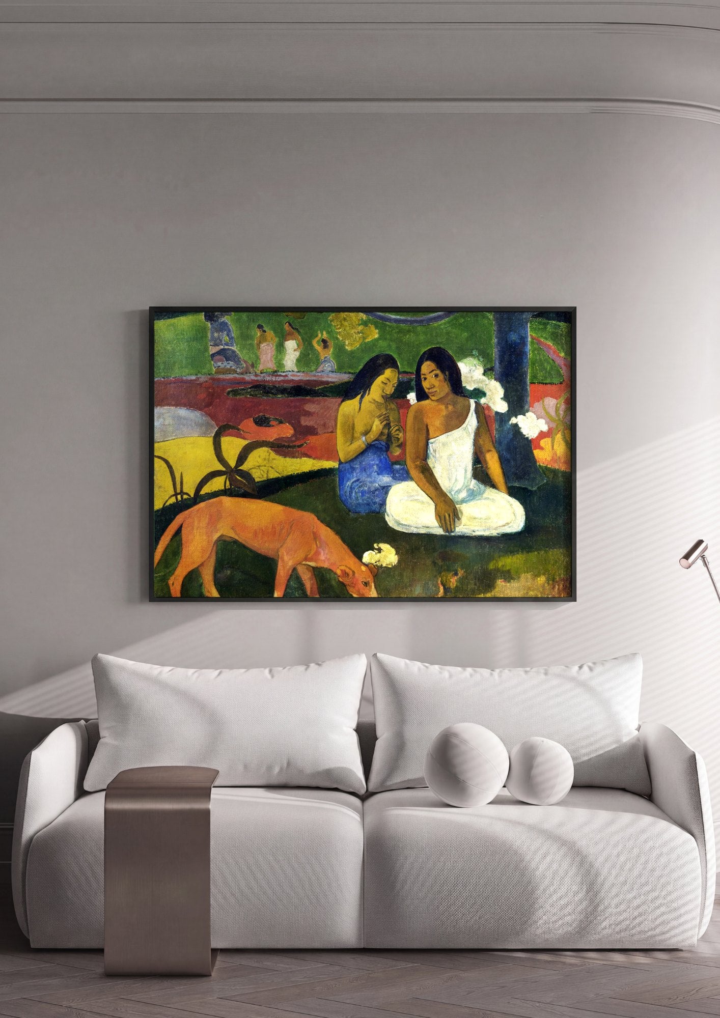 Quadro Decorativo Arearea - Paul Gauguin | quadro emoldurado na parede