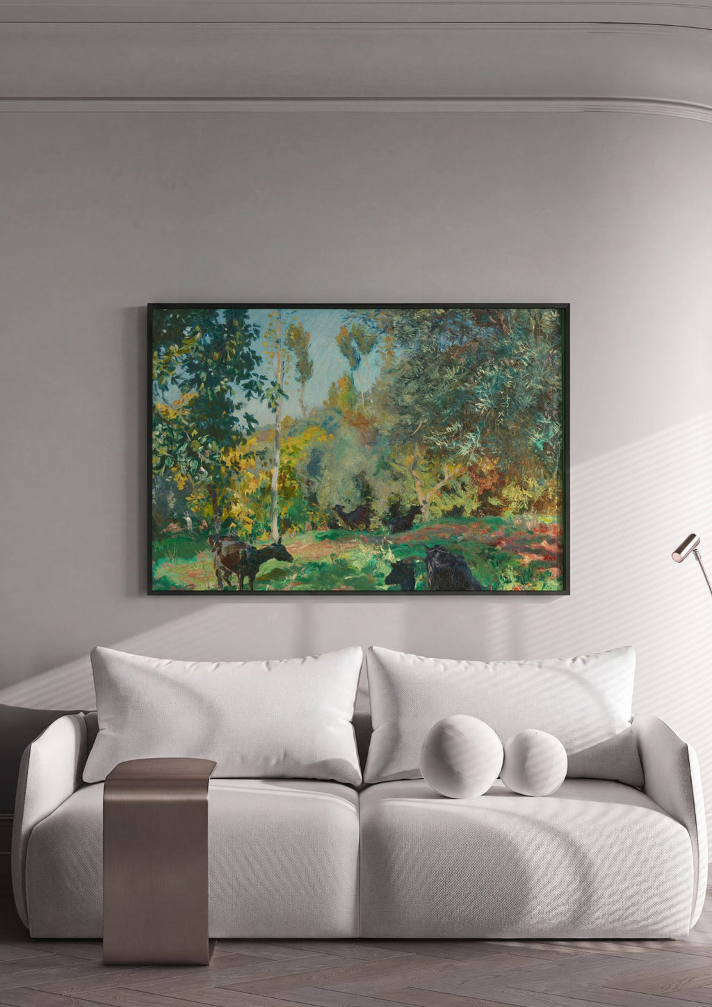 Quadro Decorativo Cenas Pastorais - John Singer Sargent em ambiente decorado