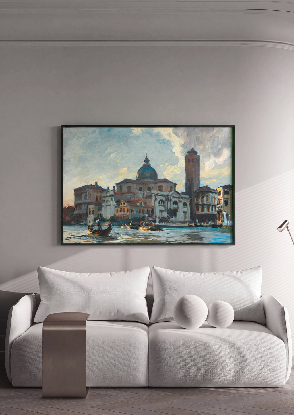 Quadro Decorativo Canal de Veneza - John Singer Sargent em ambiente decorado