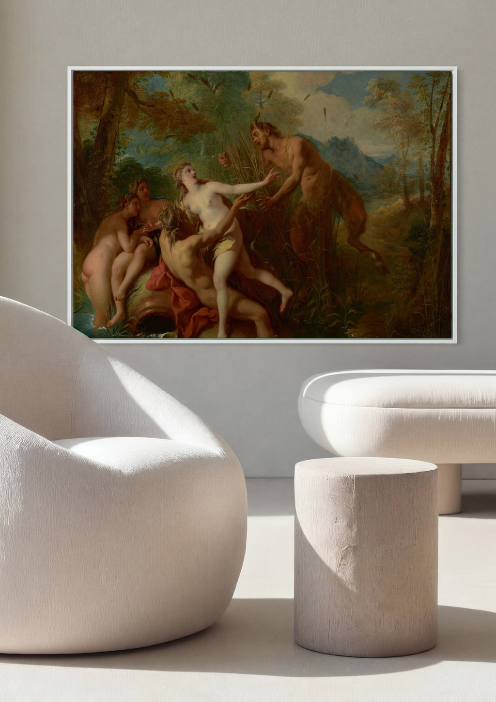 Quadro Decorativo A Surpresa - Jean François de Troy | quadro emoldurado na parede