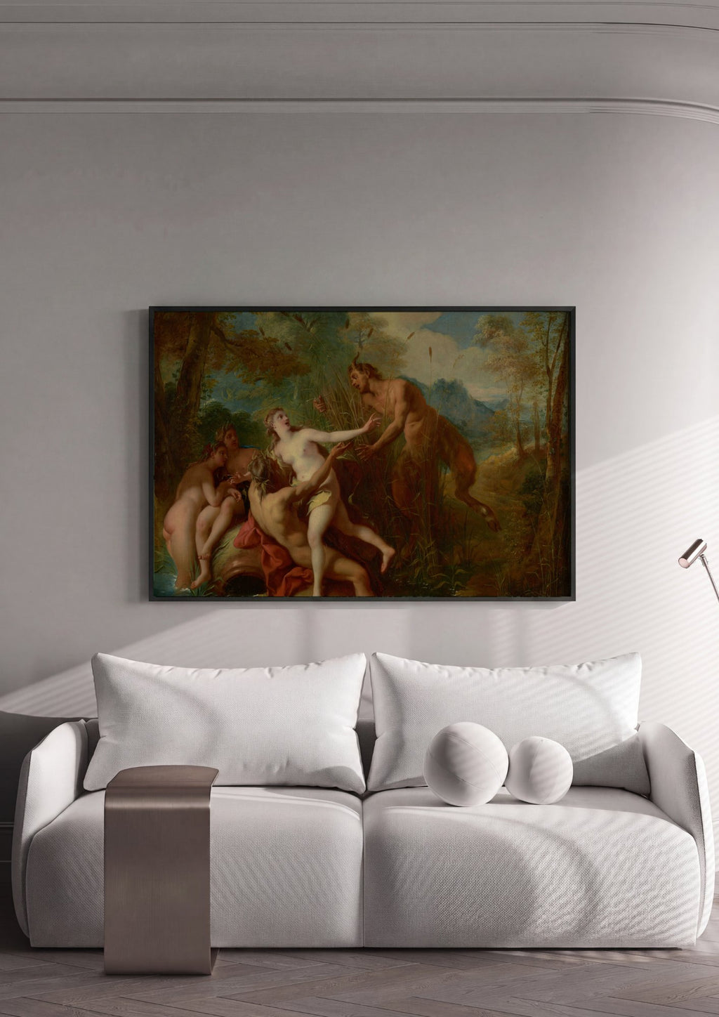 Quadro Decorativo A Surpresa - Jean François de Troy | quadro emoldurado na parede