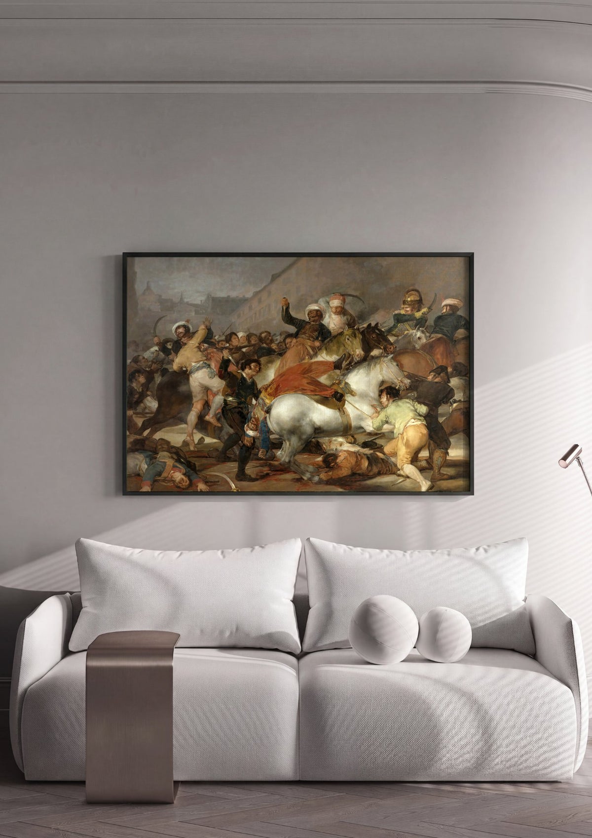 Quadro Decorativo O 2 de Maio de 1808 - Goya | quadro emoldurado na parede