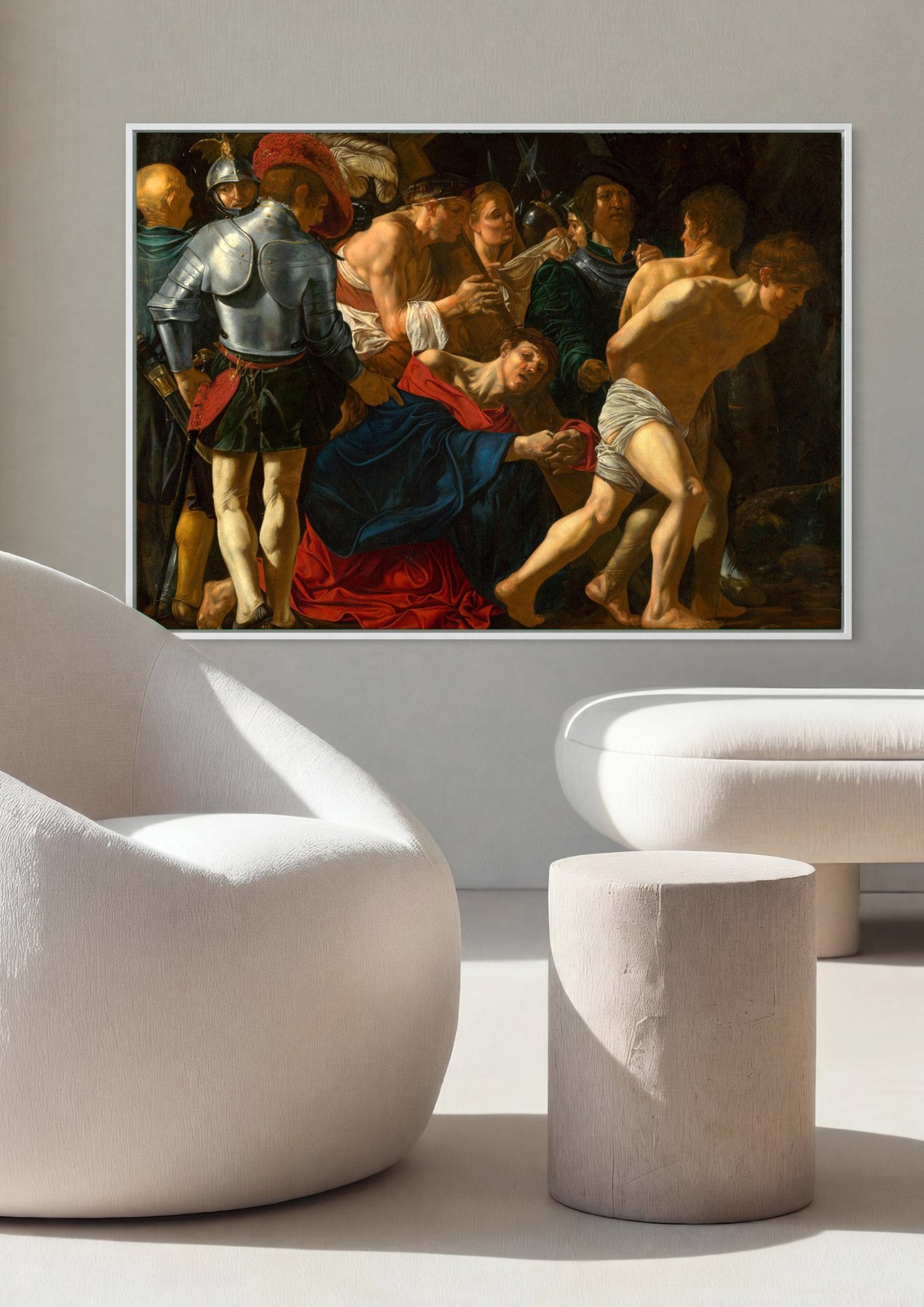 Quadro Decorativo A Deposição de Cristo - Caravaggio | quadro emoldurado na parede