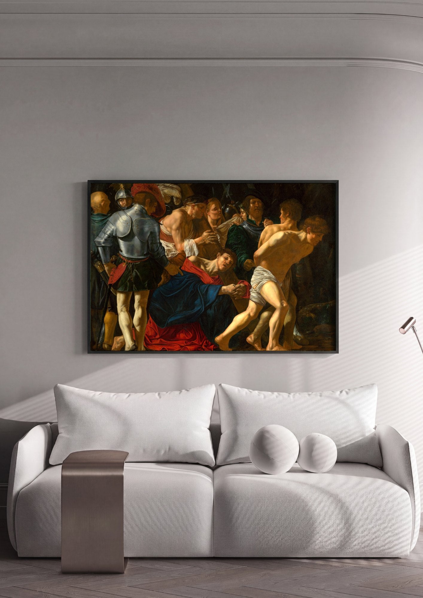 Quadro Decorativo A Deposição de Cristo - Caravaggio | quadro emoldurado na parede