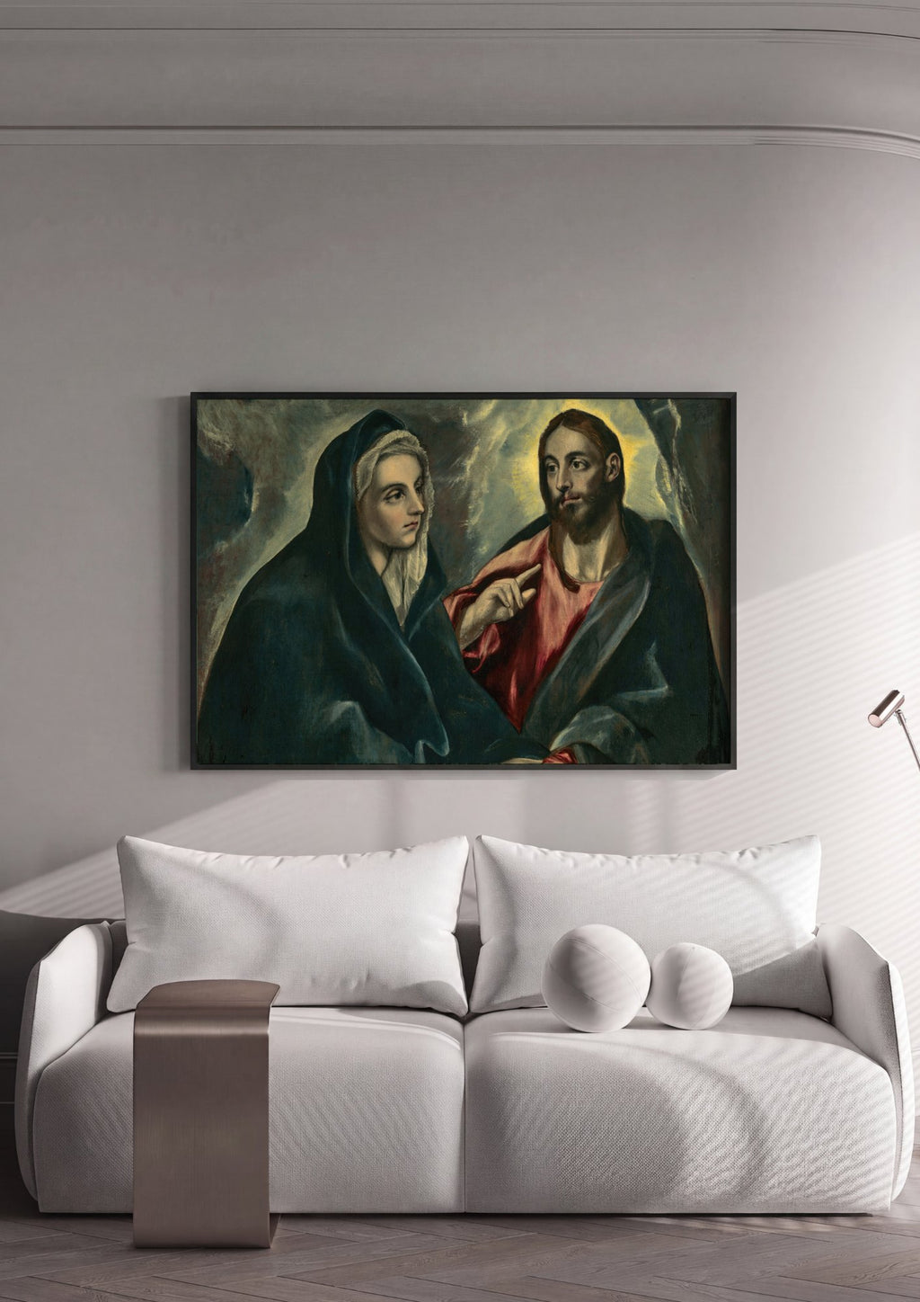 Quadro Decorativo A Anunciação - El Greco | quadro emoldurado na parede