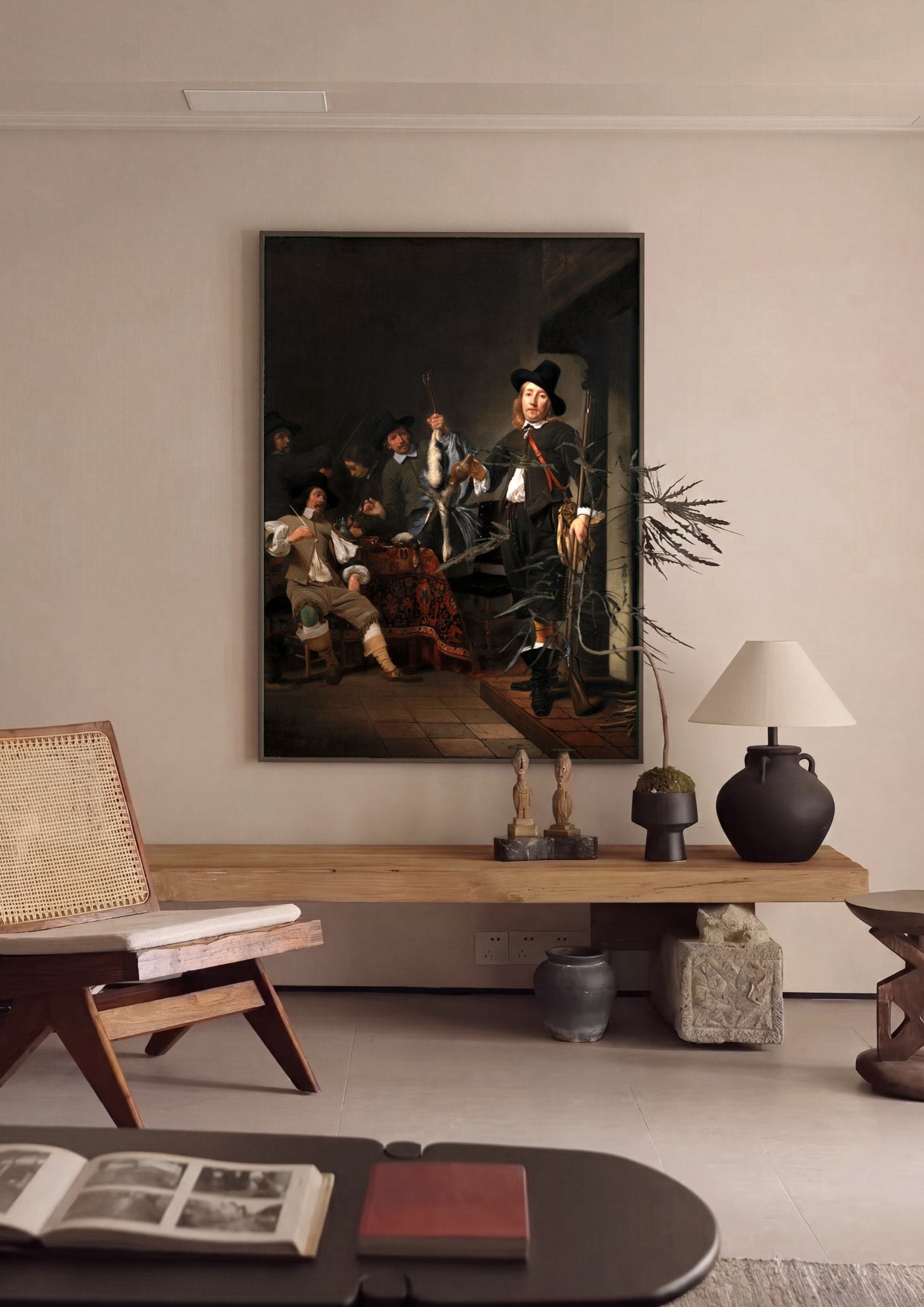 Quadro Decorativo A Companhia do Capitão Reinier Reael - Frans Hals | quadro emoldurado na parede