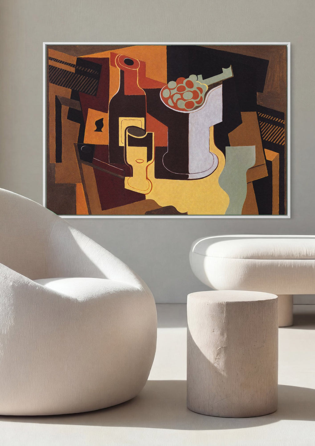 Quadro Decorativo Natureza Morta - Juan Gris | quadro emoldurado na parede