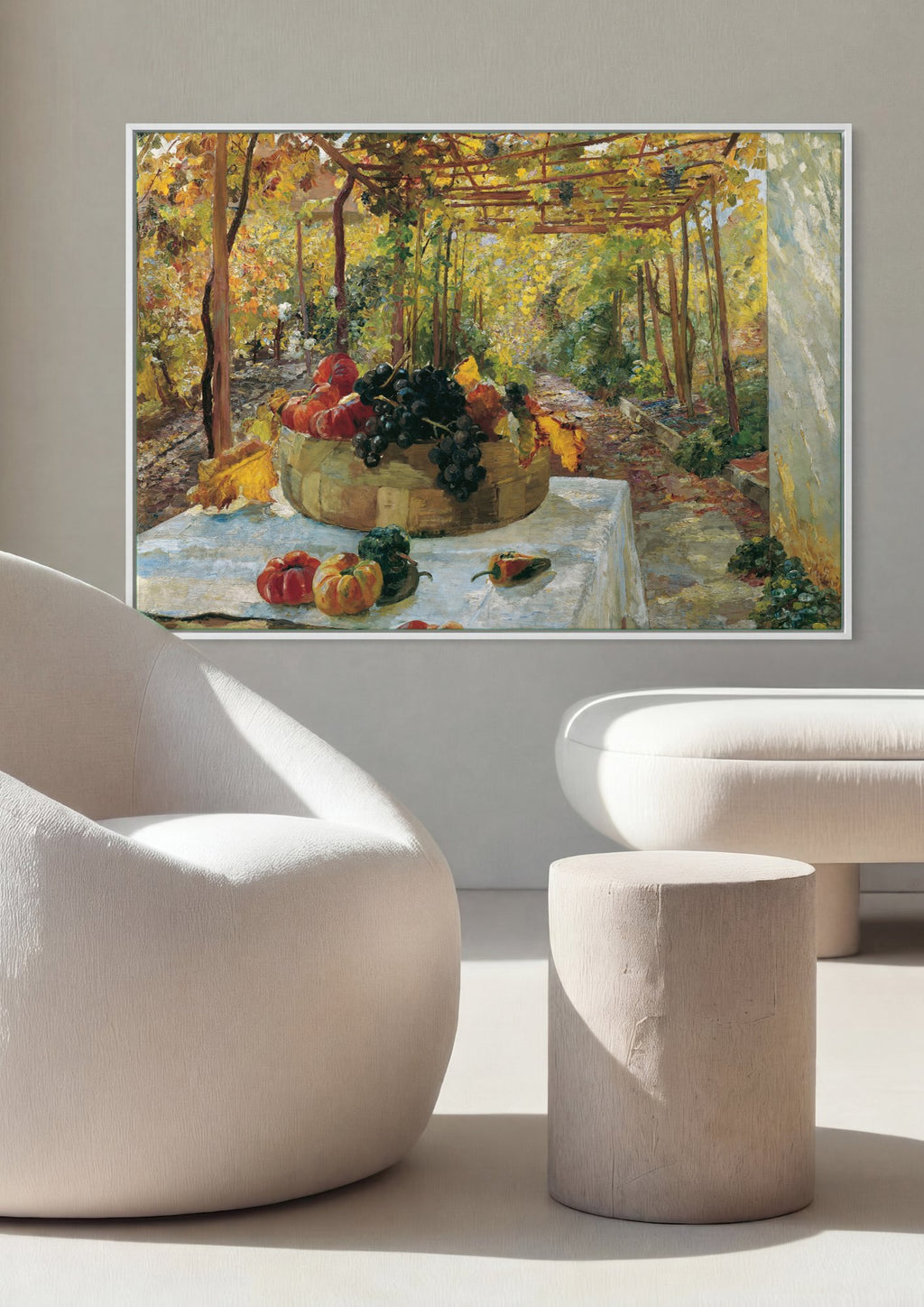 Quadro Decorativo 'A Pérgola' - Marie Egner | quadro emoldurado na parede