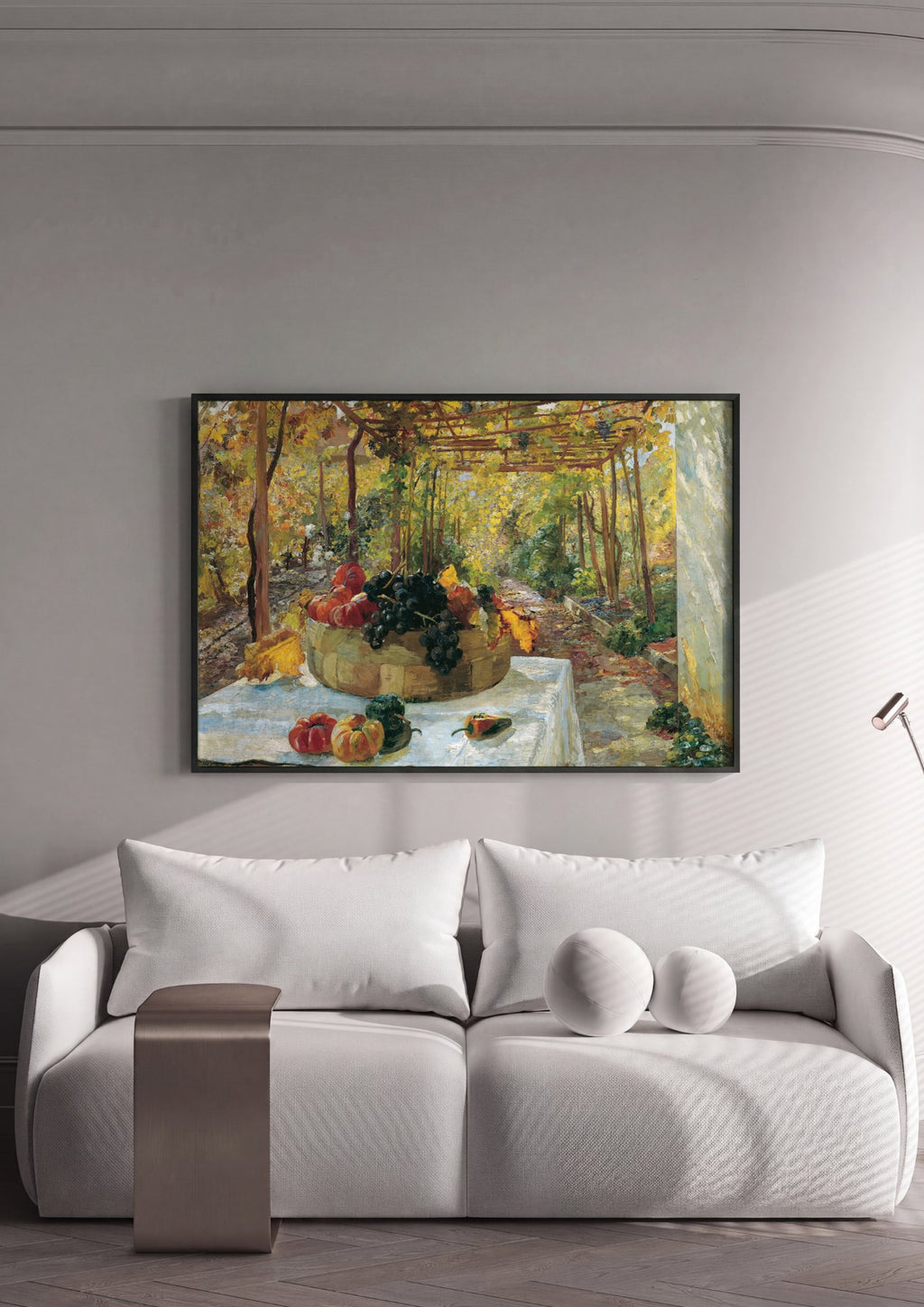 Quadro Decorativo 'A Pérgola' - Marie Egner | quadro emoldurado na parede