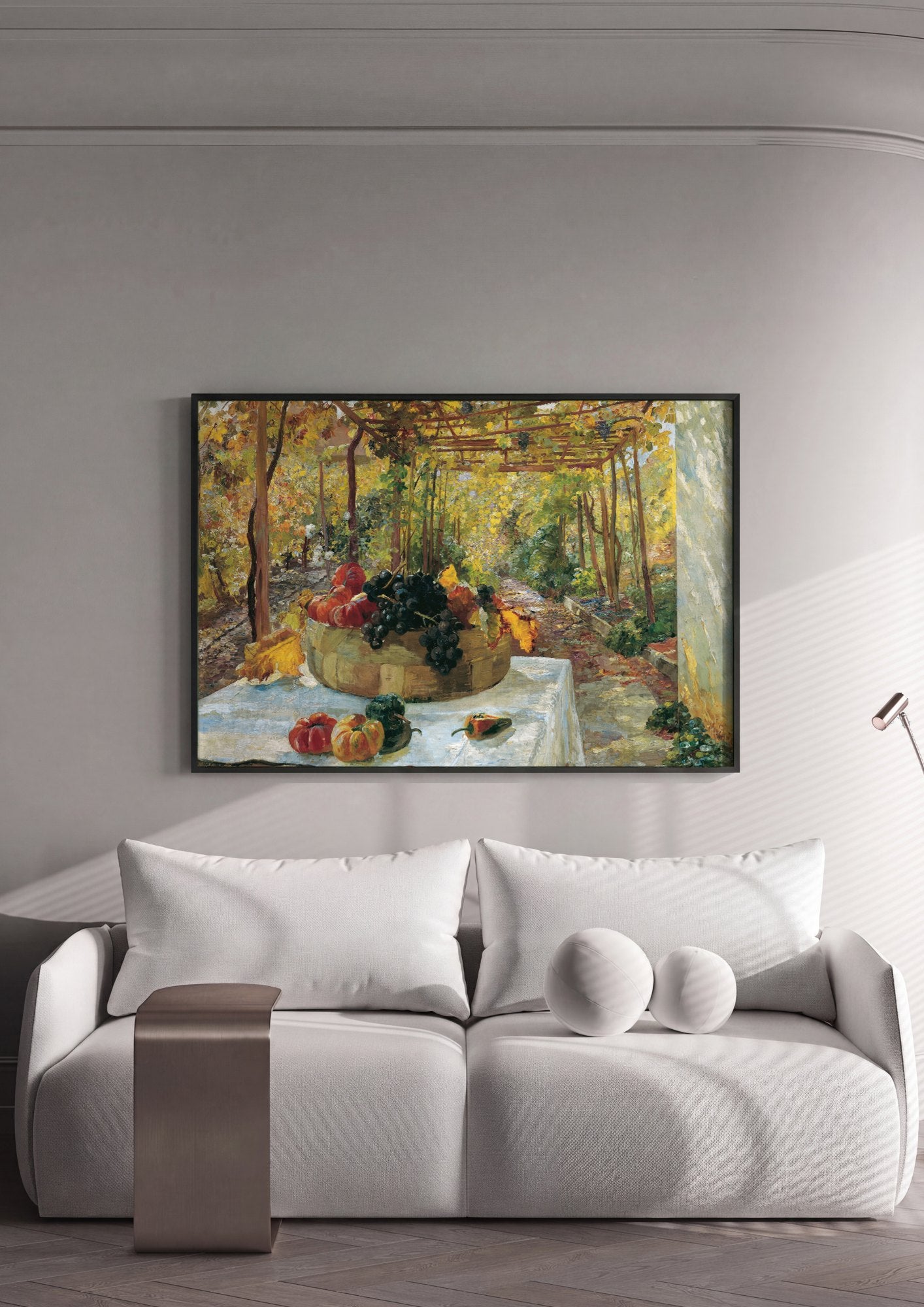 Quadro Decorativo 'A Pérgola' - Marie Egner | quadro emoldurado na parede