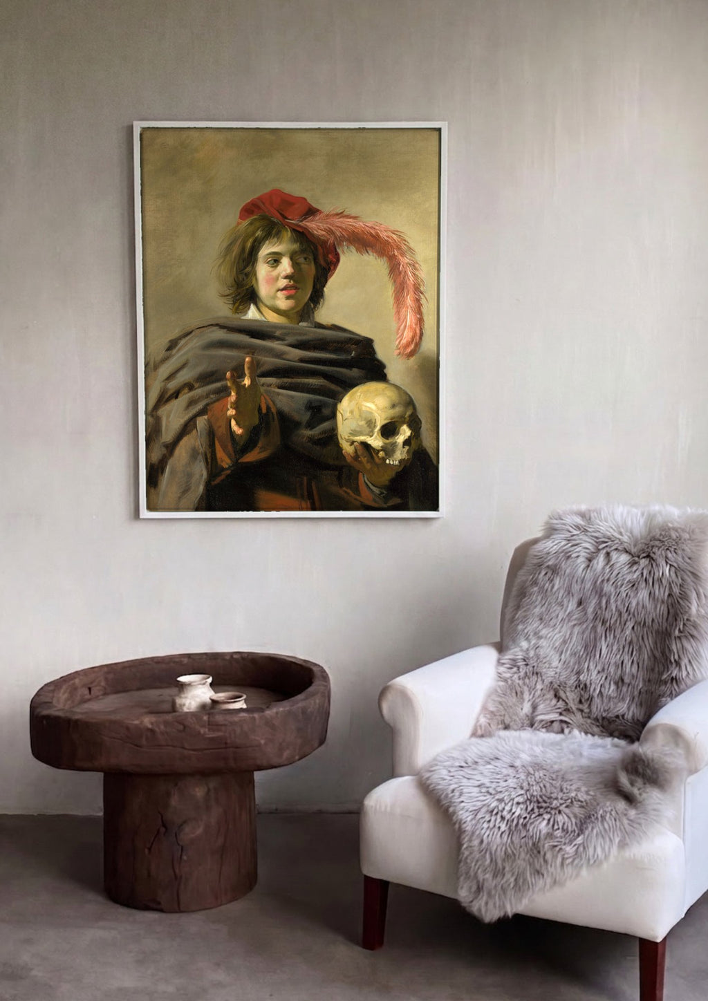 Quadro Decorativo Malle Babbe - Frans Hals | quadro emoldurado na parede