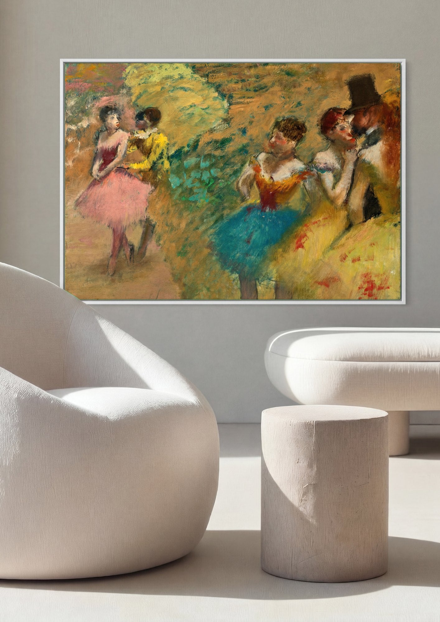 Quadro Decorativo Ballet - Edgar Degas | quadro emoldurado na parede