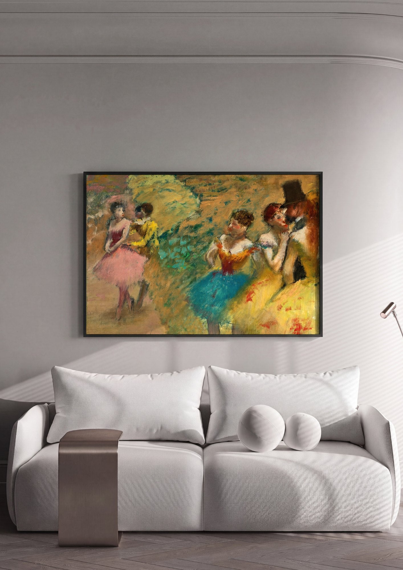 Quadro Decorativo Ballet - Edgar Degas | quadro emoldurado na parede