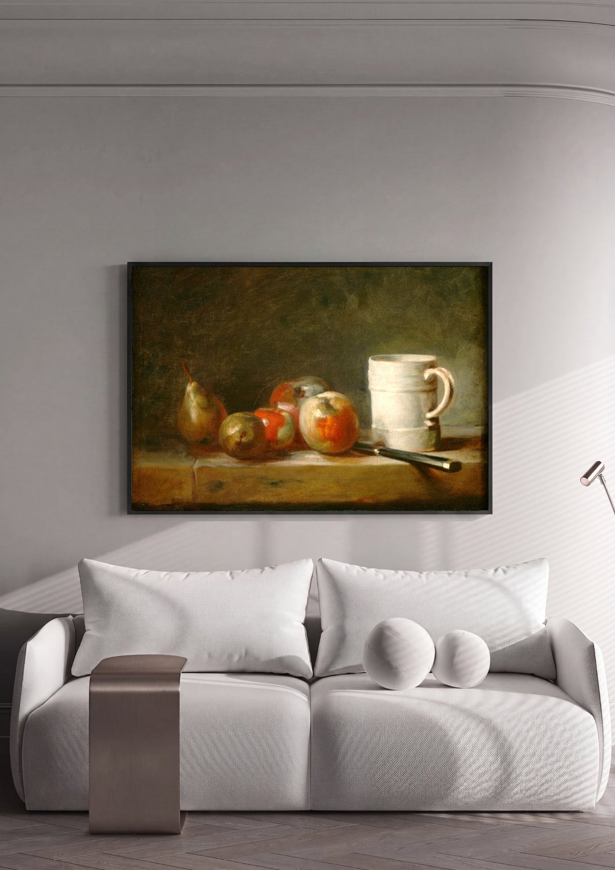 Quadro Decorativo Natureza-morta com Frutas - François Boucher | quadro emoldurado na parede