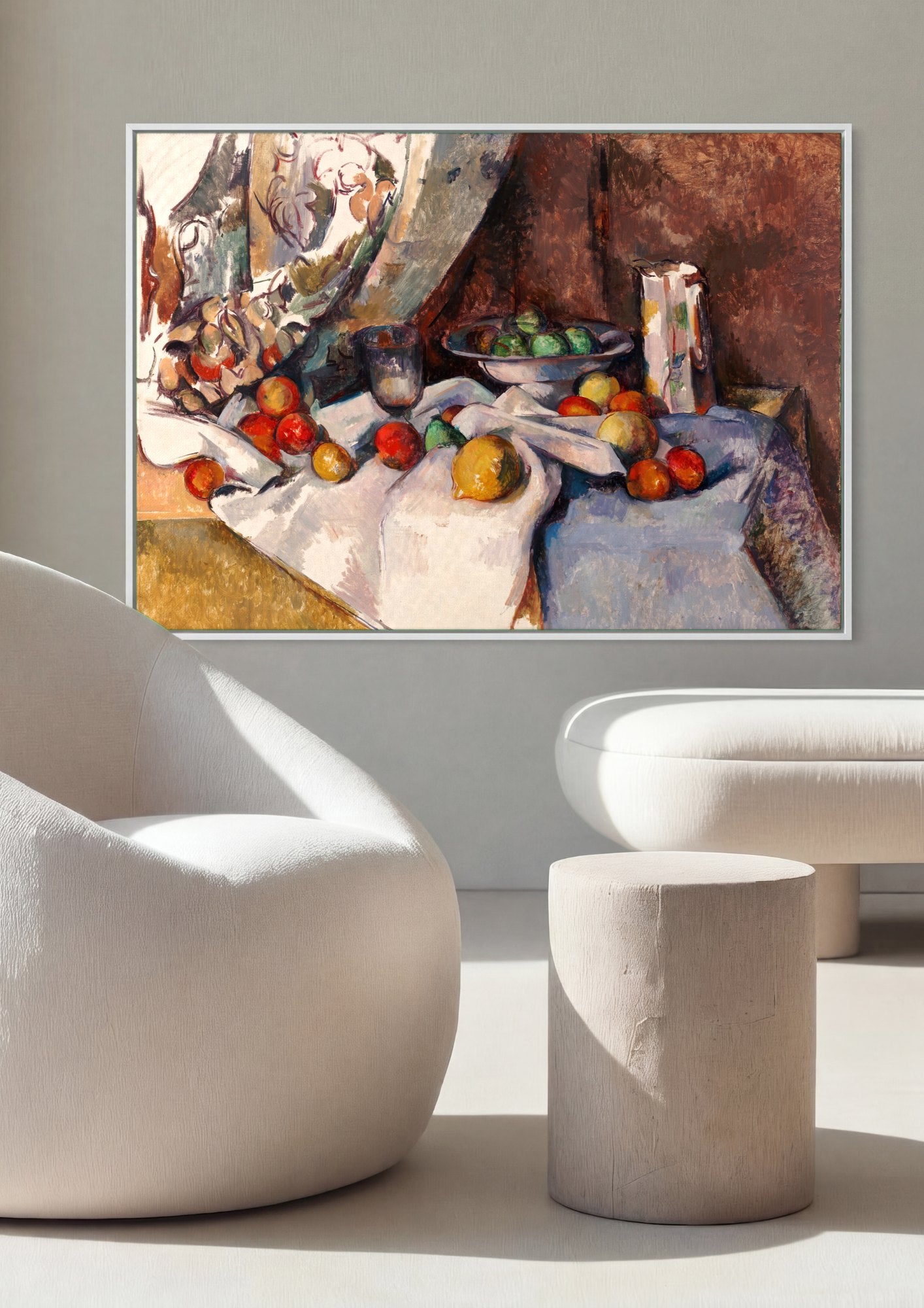 Quadro Decorativo Natureza-morta com Frutas - Paul Cézanne | quadro emoldurado na parede