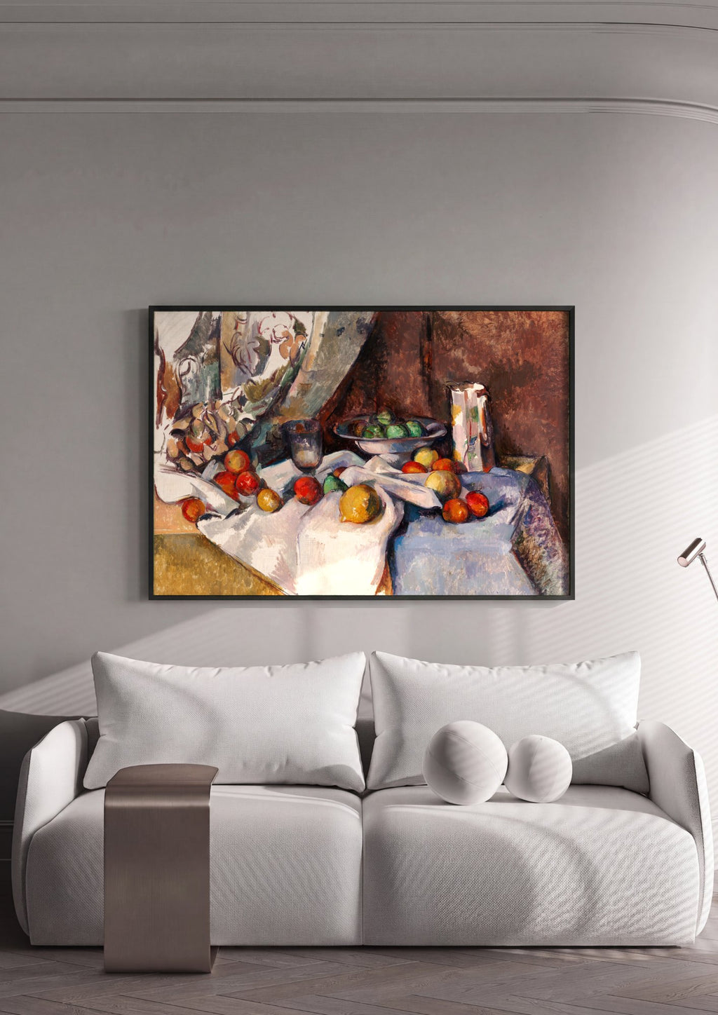 Quadro Decorativo Natureza-morta com Frutas - Paul Cézanne | quadro emoldurado na parede