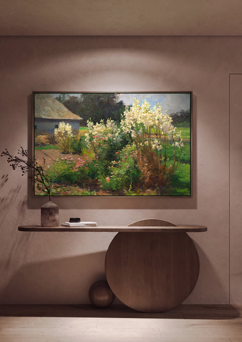 Quadro Decorativo Campo Florido - Olga Wisinger-Florian em ambiente decorado